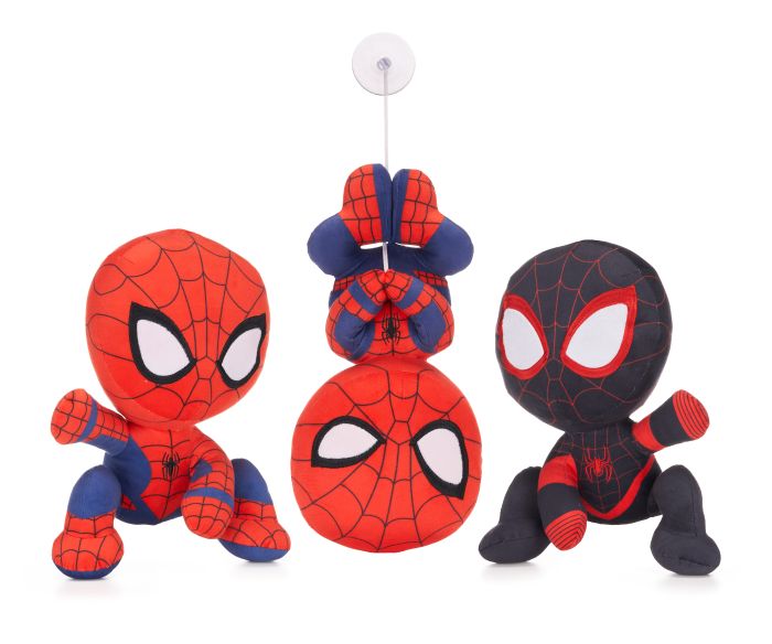 (Mis 3+) MARVEL SPIDERMAN NEW Peluche 27cm – 3ass….x48